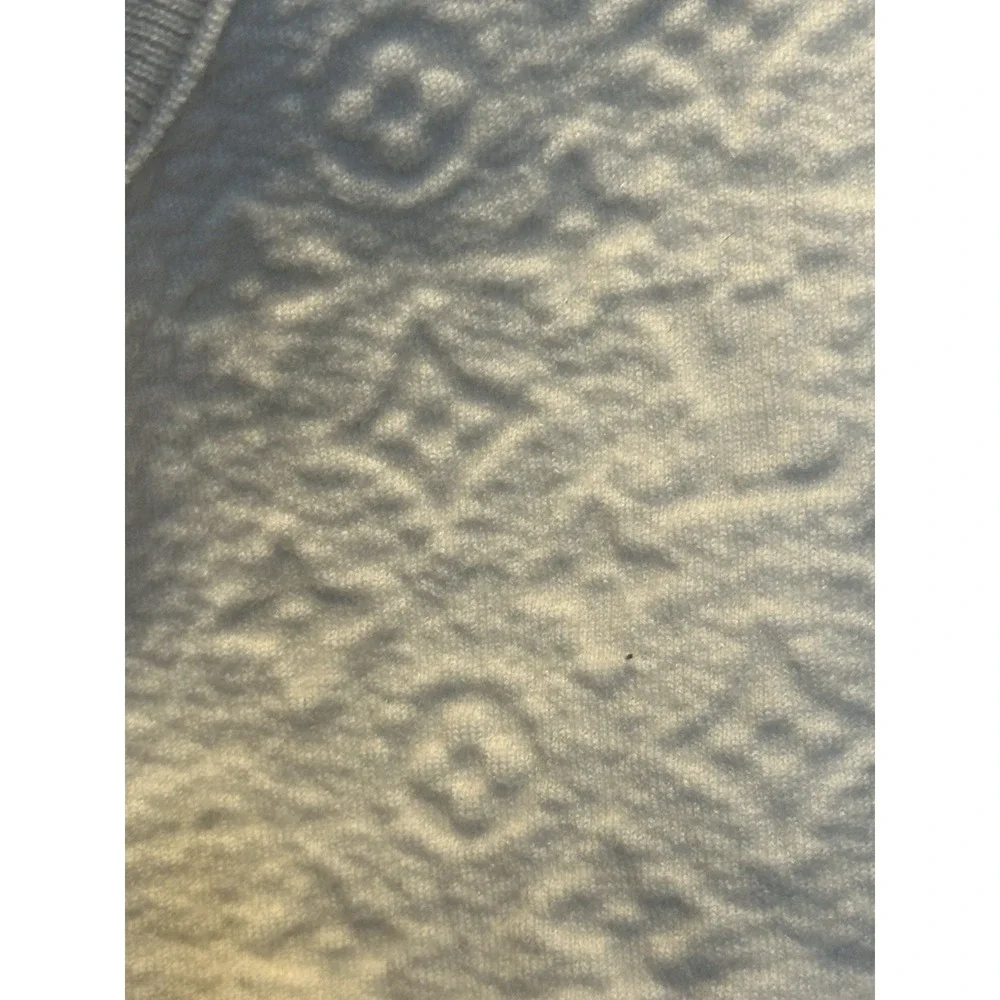 Louis Vuitton‎ Embossed Monogram Hooded Vest sz. XS Wool Cashmere Runway 2024